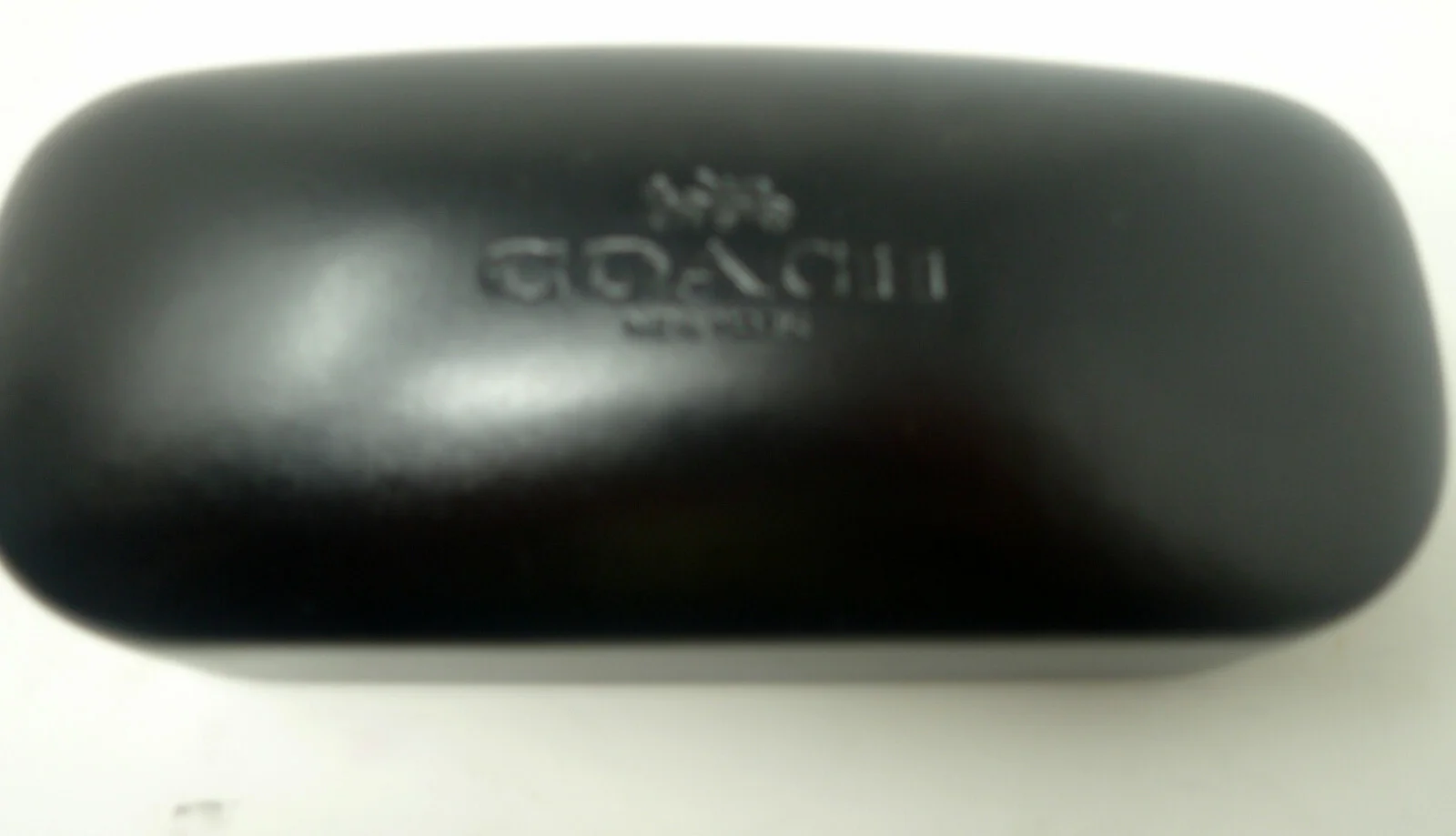 Coach Sunglasses Eyeglasses Case Soft Shell Leather Padded Travel Carrier cloth 3