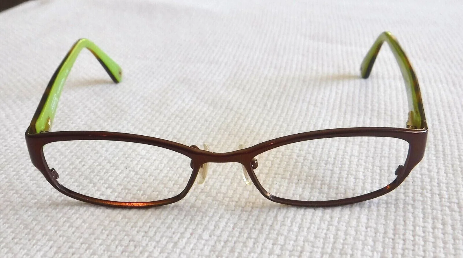 Coach Willow HC5007-0946 Satin Brown Eyeglasses Frames 50-16-135 3
