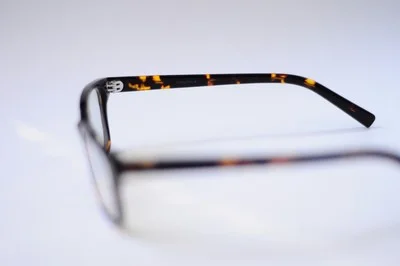 COASTAL EVERGREEN EYEWEAR 6032 ACETATE RECTANGULAR FRAME EYEGLASSES TORTOISE NEW 4