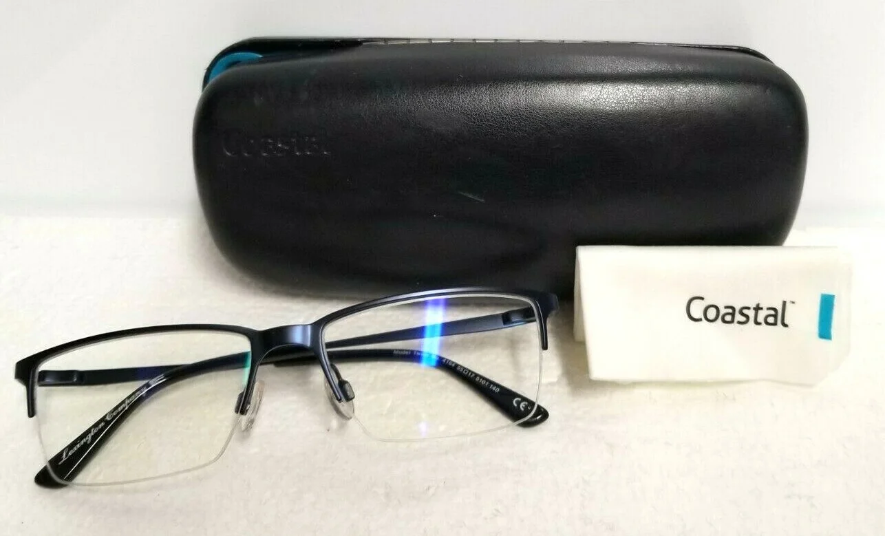 COASTAL Lexington Company Eyeglasses Twain No 4164 55-17 5101 140