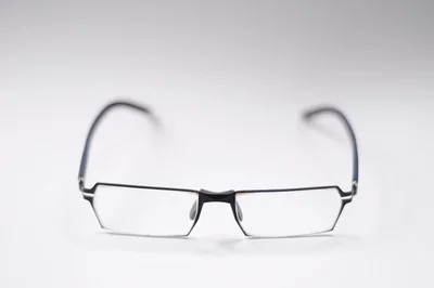 COASTAL SPORTY MIXED MATERIAL FRAME EYEGLASSES BLACK NAVY RED NEW*
