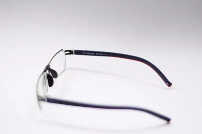 COASTAL SPORTY MIXED MATERIAL FRAME EYEGLASSES BLACK NAVY RED NEW* 3