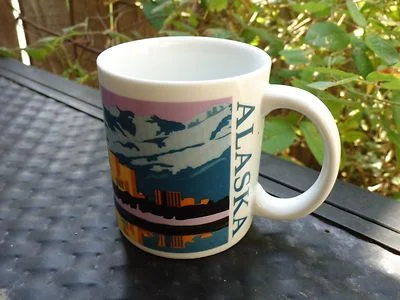 COFFEE Tea MUG Cup ~ Anchorage, ALASKA ~ Mountain Scene ** Great GIFT Ideas+