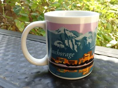 COFFEE Tea MUG Cup ~ Anchorage, ALASKA ~ Mountain Scene ** Great GIFT Ideas+ 2