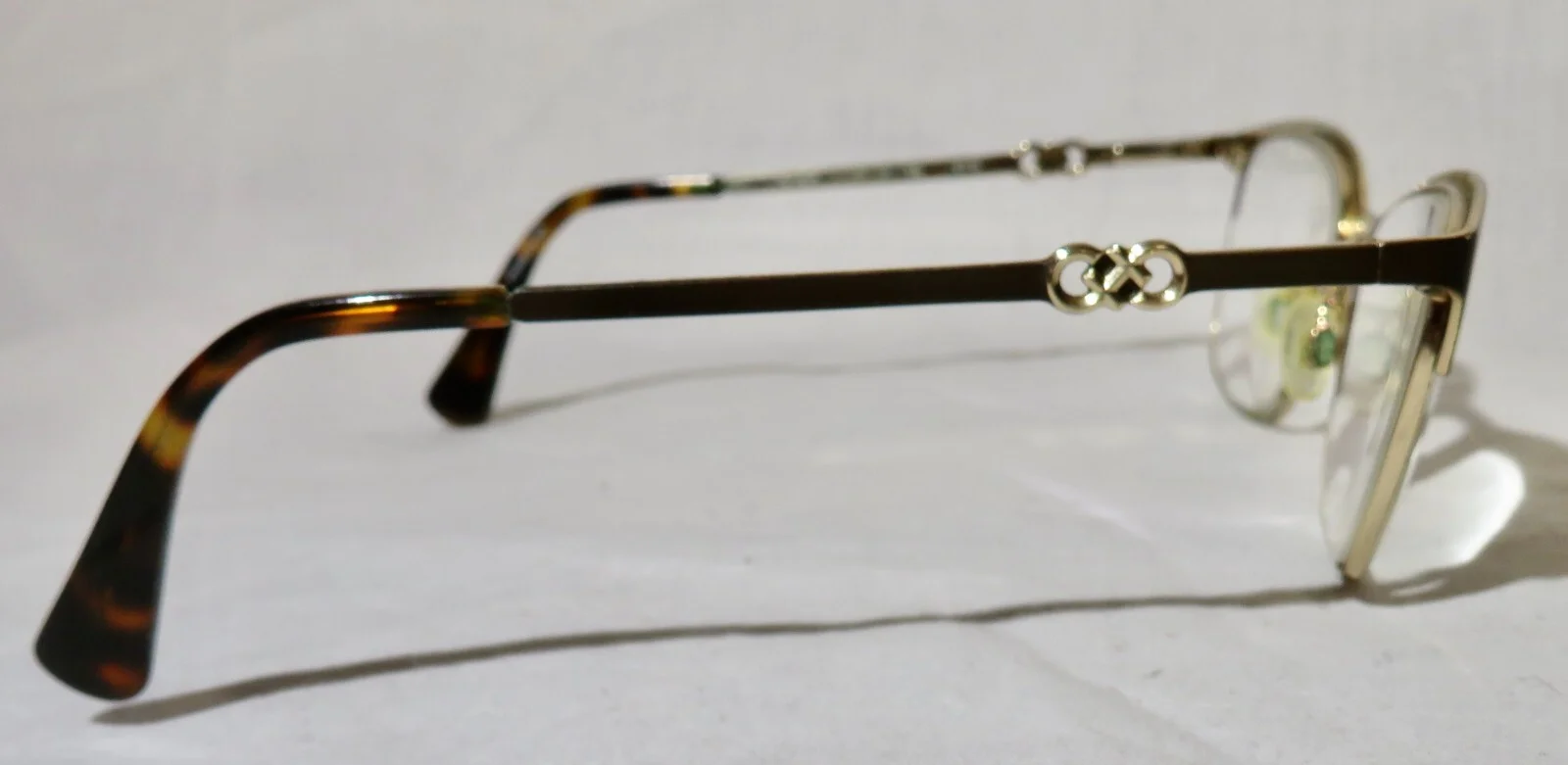 Cole Haan CH5009 Eyeglass frame 51-16-135 Brown metal w/ Gold Eyewear glasses 4