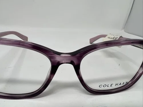 Cole Haan CH5019 Purple Horn 52/16 135 Women’s Eyeglass Frames R47 3