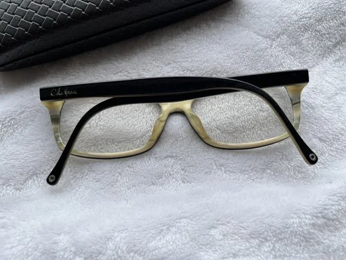 Cole Haan Eyeglasses CH 942 Brown Horn Plastic 2