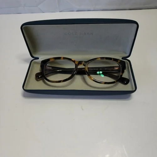 Cole Haan Eyeglasses CH5012 247 Blonde Tortoise Size 08-16-135MM