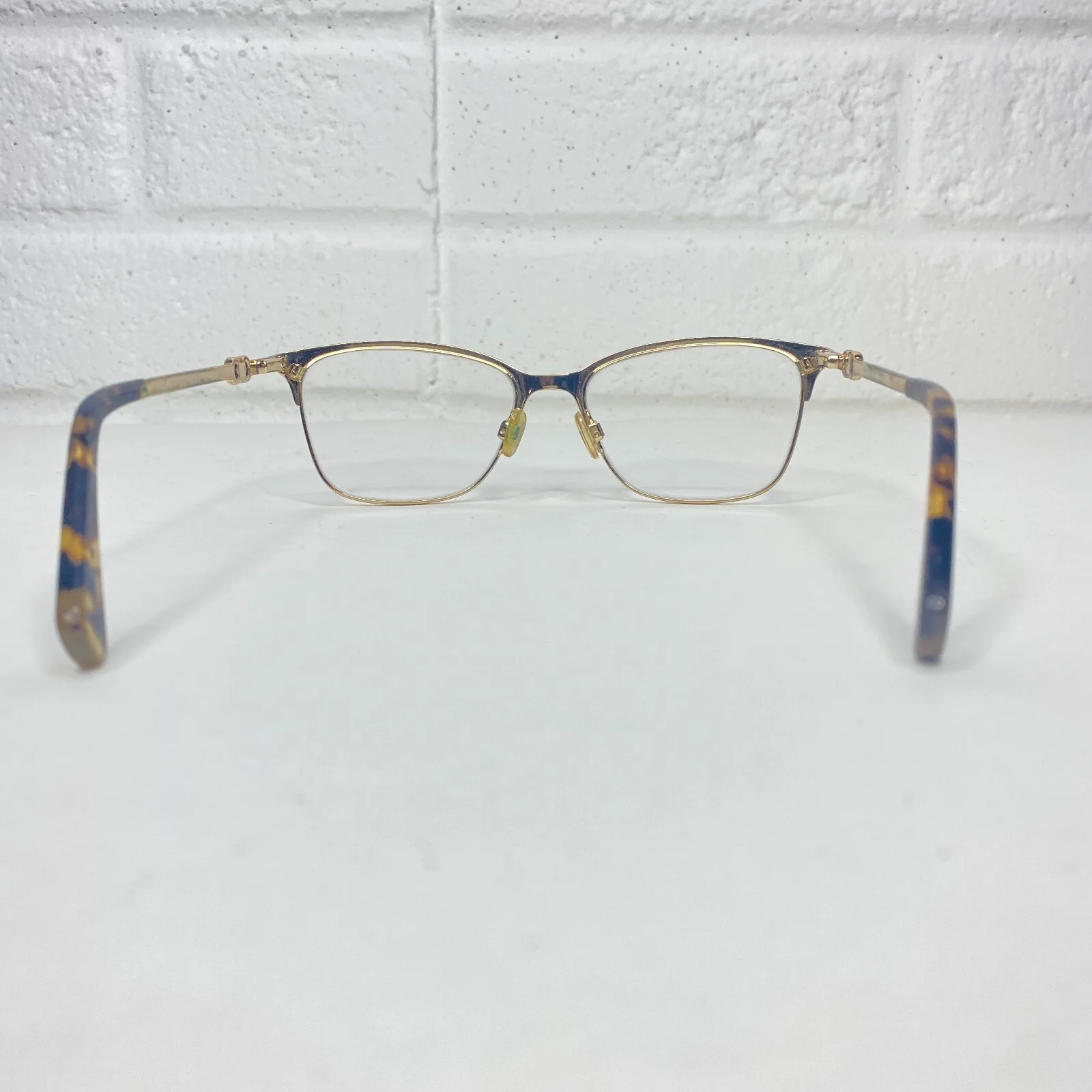 Cole Haan Eyeglasses Frame CH5009 414 NAVY GOLD 51-16-135 02/17 Flex Hinge 15682 3