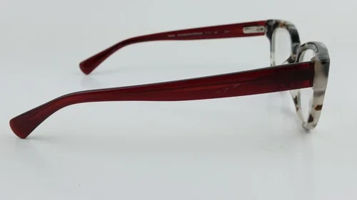 Cole Haan Eyeglasses Frames CH5012 611 BLOOD TORTOISE Red Thick Rim 51-17-135 4