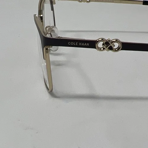 Cole Haan Stainless Steel CH5009 51/16 135 brown womens eyeglass frames AA87 3