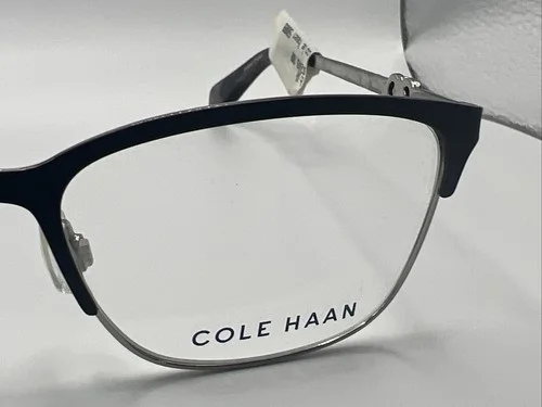 Cole HAAN Stainless Steel CH5009 Black 135 51/16 Eyeglass Frames EC20 2