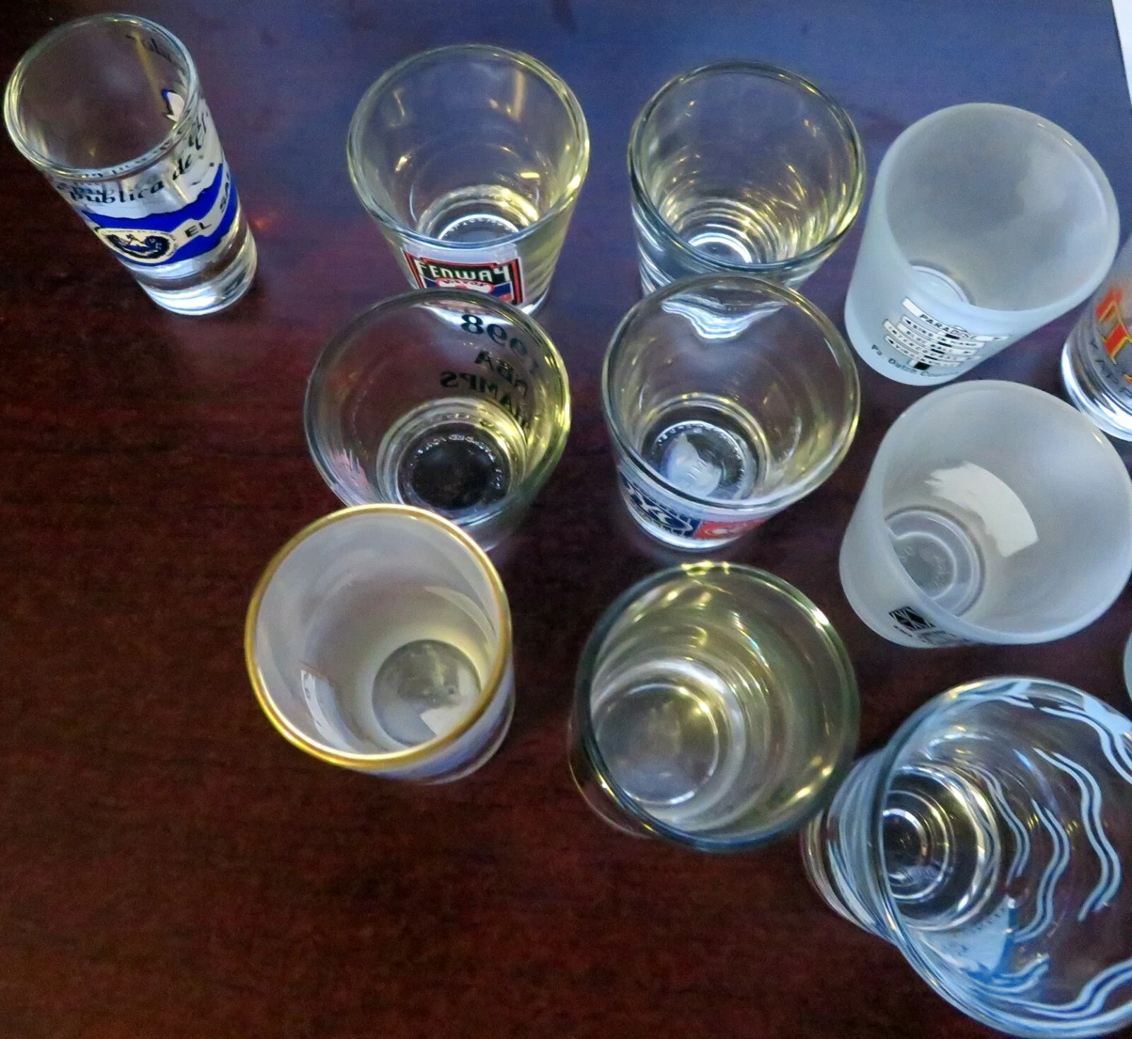 Collectible SHOTGLASS Shot Glass - SPECIAL TOPICS Including CRUISE Ships