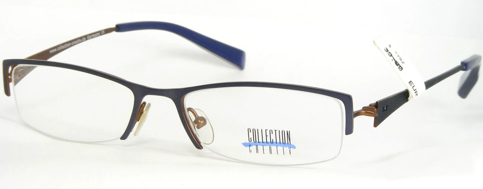 Collection Creativ 1065 760 BLUE-PURPLE UNIQUE EYEGLASSES GLASSES 50-16-135mm