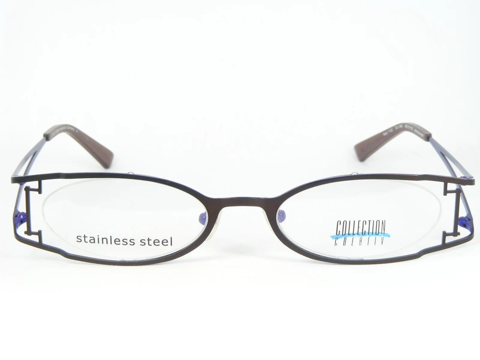 Collection Creativ 1152 690 BROWN EYEGLASSES GLASSES UNIQUE FRAME 48-19-135mm 2