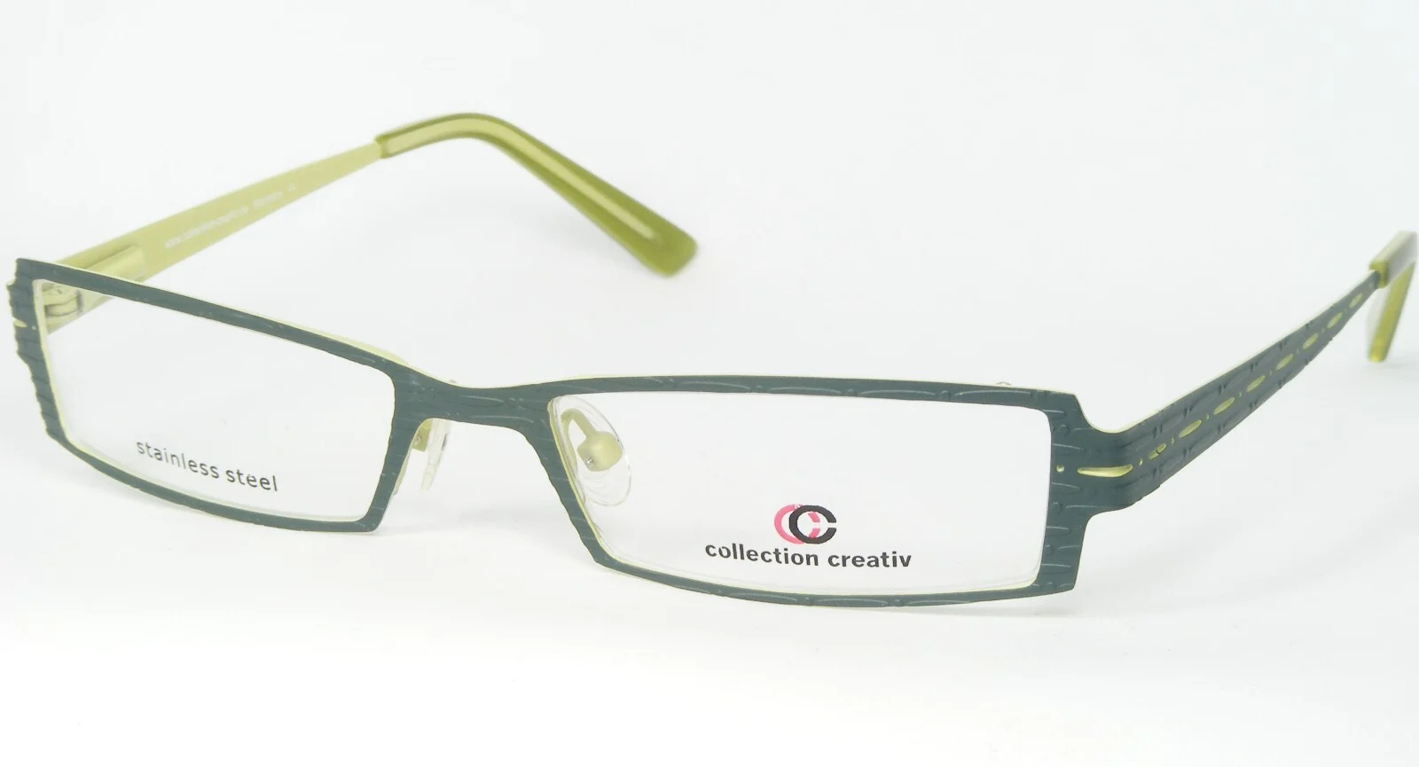 Collection Creativ 1186 880 SAGE GREEN EYEGLASSES GLASSES FRAME 49-17-135mm