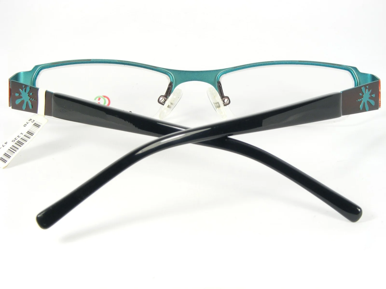 Collection Creativ 1335 670 BROWN / TURQUOISE EYEGLASSES GLASSES 47-17-130mm 3