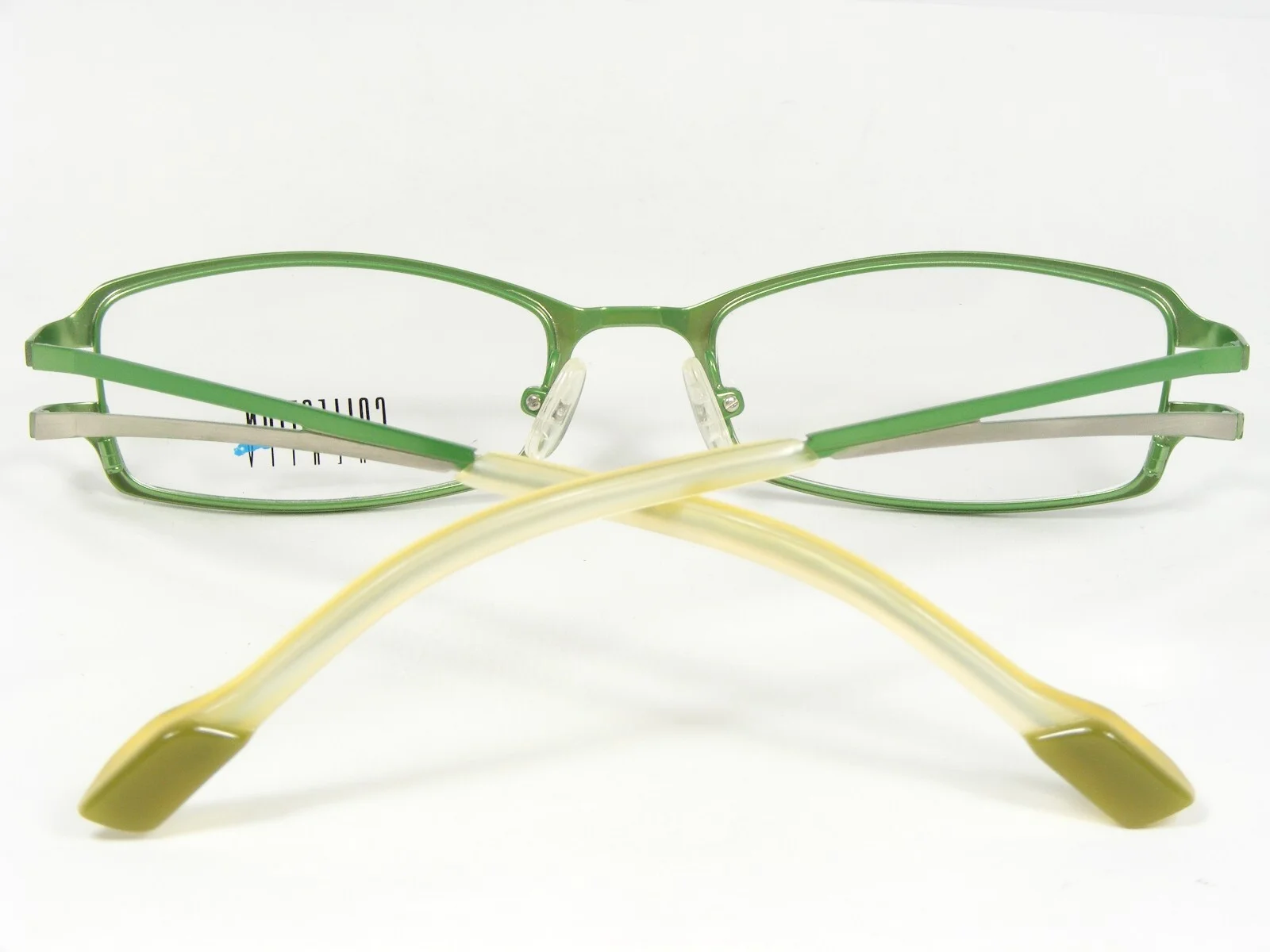 Collection Creativ A691 850 GREEN / SILVER UNIQUE EYEGLASSES GLASSES 50-17-135mm 3