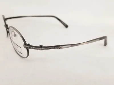 COLOURS by ALEXANDER JULIAN JOPLIN eyeglasses Cashmere Antique Silver 47mm Oval 3