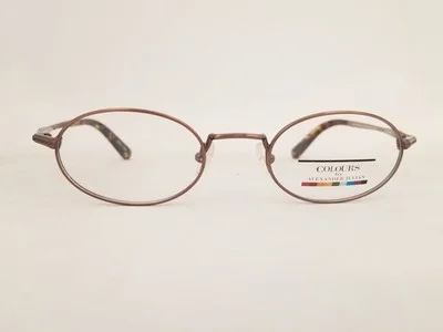 COLOURS by ALEXANDER JULIAN JOPLIN eyeglasses Frame Cashmere Brown 47mm Oval 2