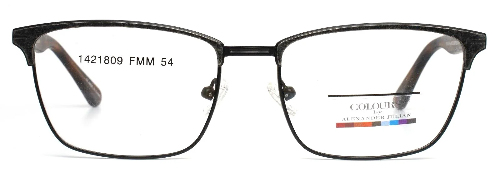 COLOURS by Alexander Julian Lovano Antique Grey Mens Eyeglasses 54-17-140 B:40 3