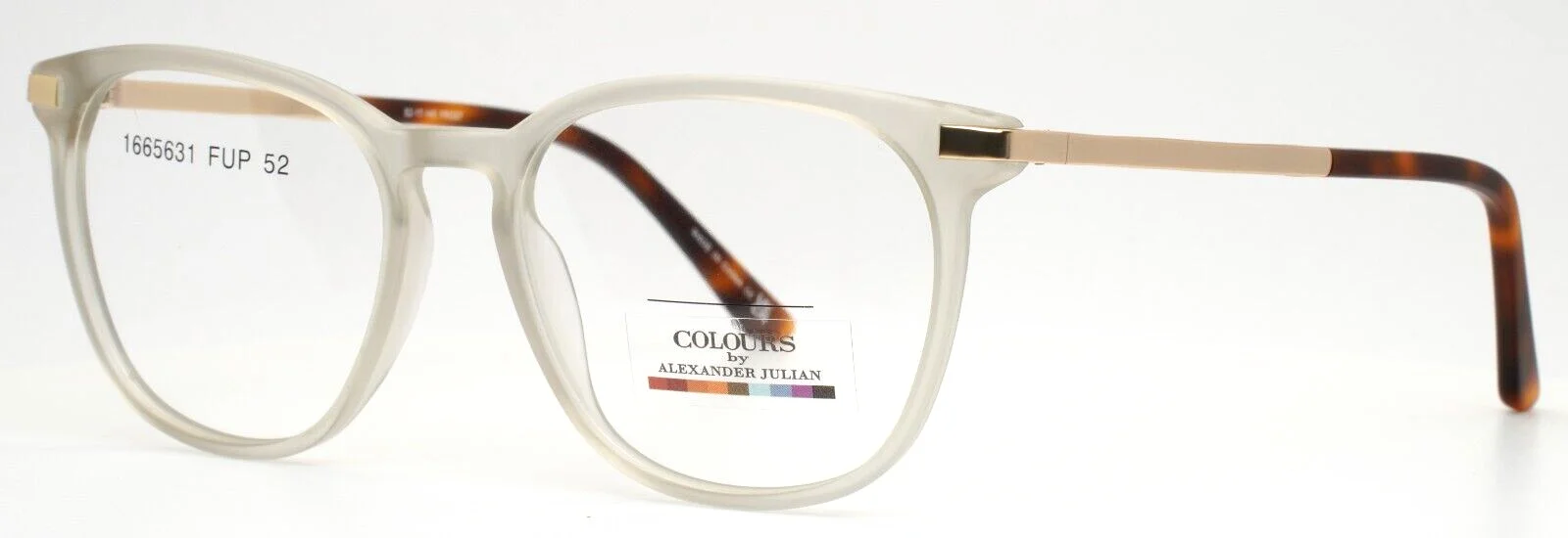 COLOURS by Alexander Julian Marotta Frost Womens Square Eyeglasses 52-17-145
