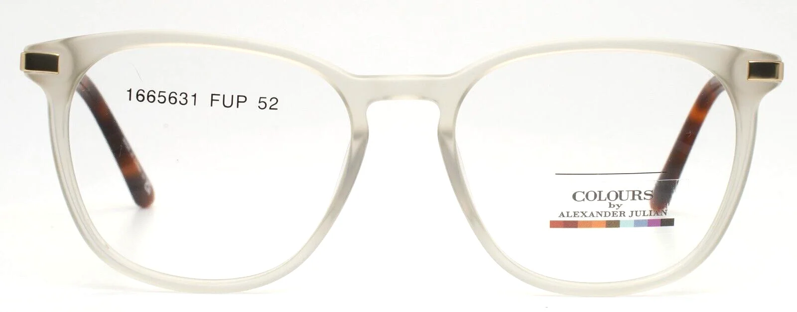 COLOURS by Alexander Julian Marotta Frost Womens Square Eyeglasses 52-17-145 2