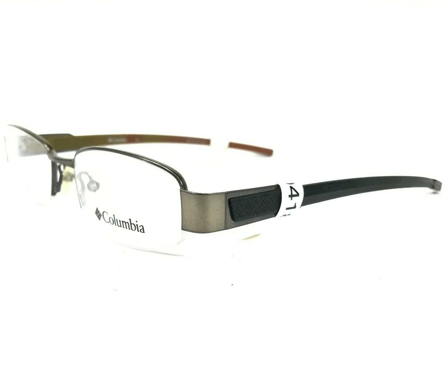 Columbia SOUTH PEAK C03 Eyeglasses Frames Brown Gray Round 52-17-135