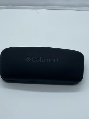 Columbia Sunglass / Eyeglass Large Black Hard Clamshell Case - New - Free Ship!