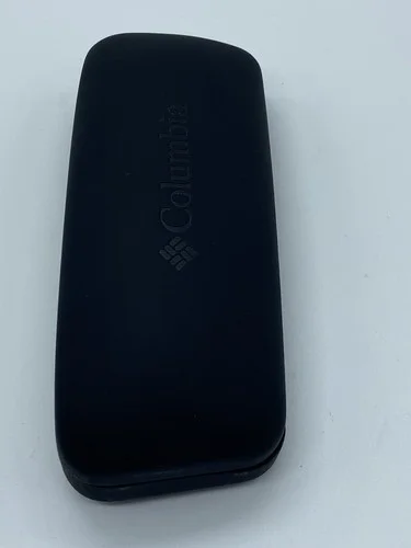 Columbia Sunglass / Eyeglass Large Black Hard Clamshell Case - New - Free Ship! 4
