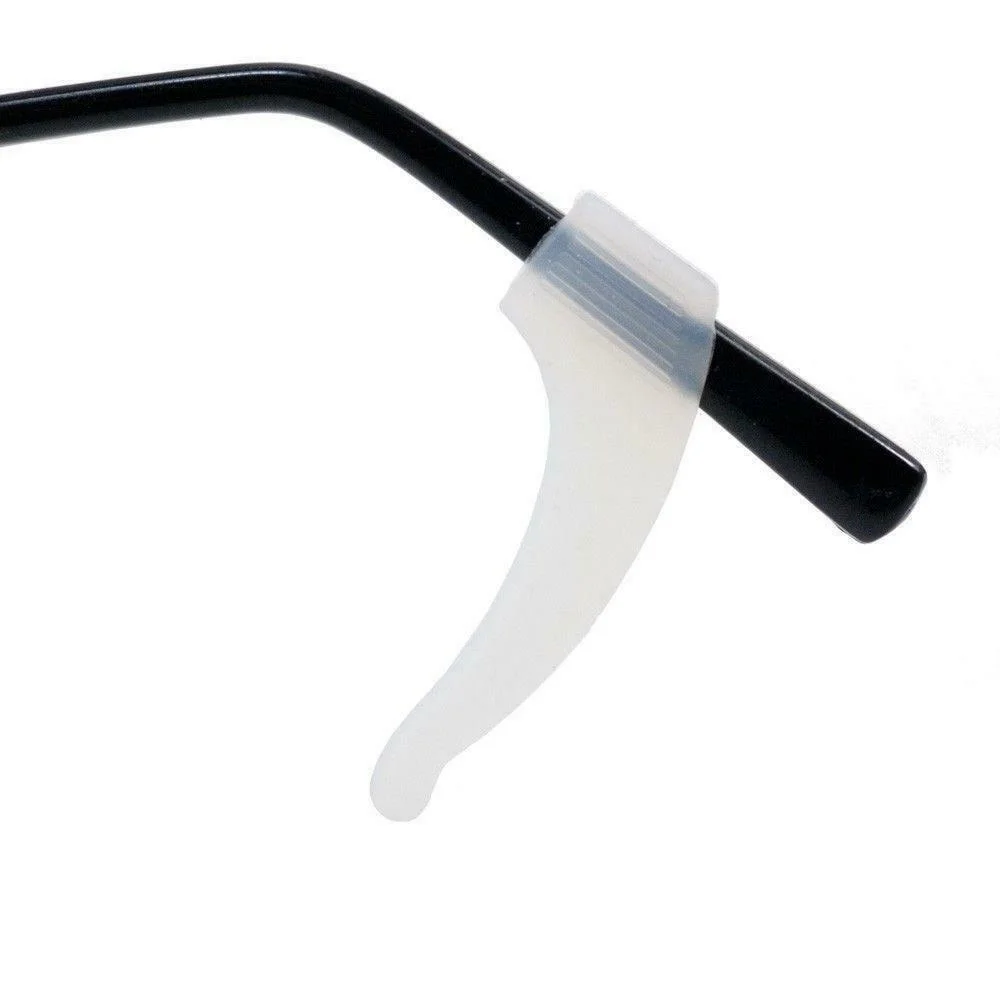 Comfortable Soft Silicone Anti Slip Ear Hooks for Glasses Eyeglass sunglasses 2