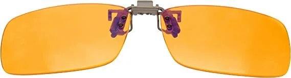 Computer Glasses Anti Glare Blocking Blue Light Filter Eyeglasses Clip On Lens 2