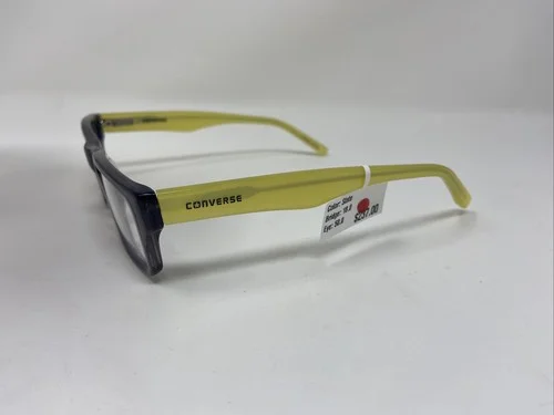 Converse Eyeglasses Frame FULL COLOR 50-16-140 Slate Gray Yellow Flex Hinge FB66 2