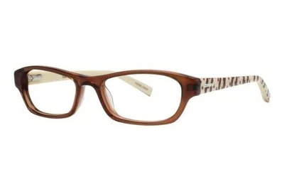 Converse Eyeglasses Frames for Kids Oval with Demo lens K007 Brown 46-15-125 3