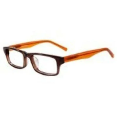 Converse Eyeglasses Frames for Kids Rectangular With Demo Lens Brown 45-16-30