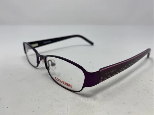 Converse K006 PURPLE 49-17-135 Metal Full Rim Eyeglasses Frame ZV47 2