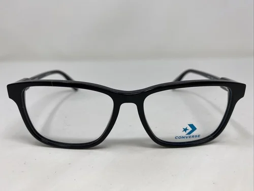 Converse VCJ001 BLACK 50-14-130 Black Plastic Full Rim Eyeglasses Frame AZ45