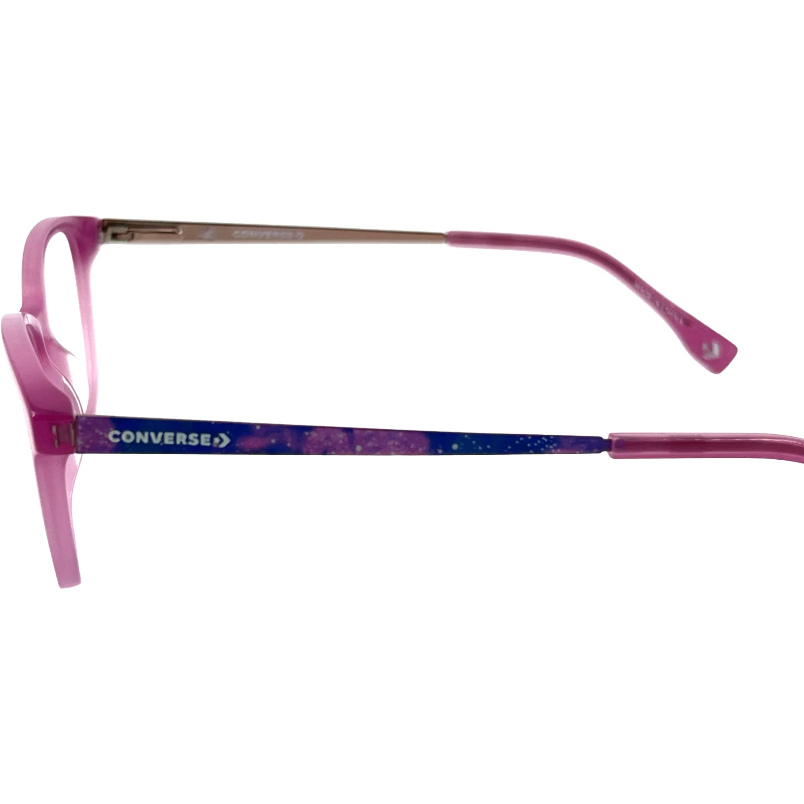 Converse VCJ007 Kids Plastic Eyeglass Frame Pink 48-14 w/Case 4