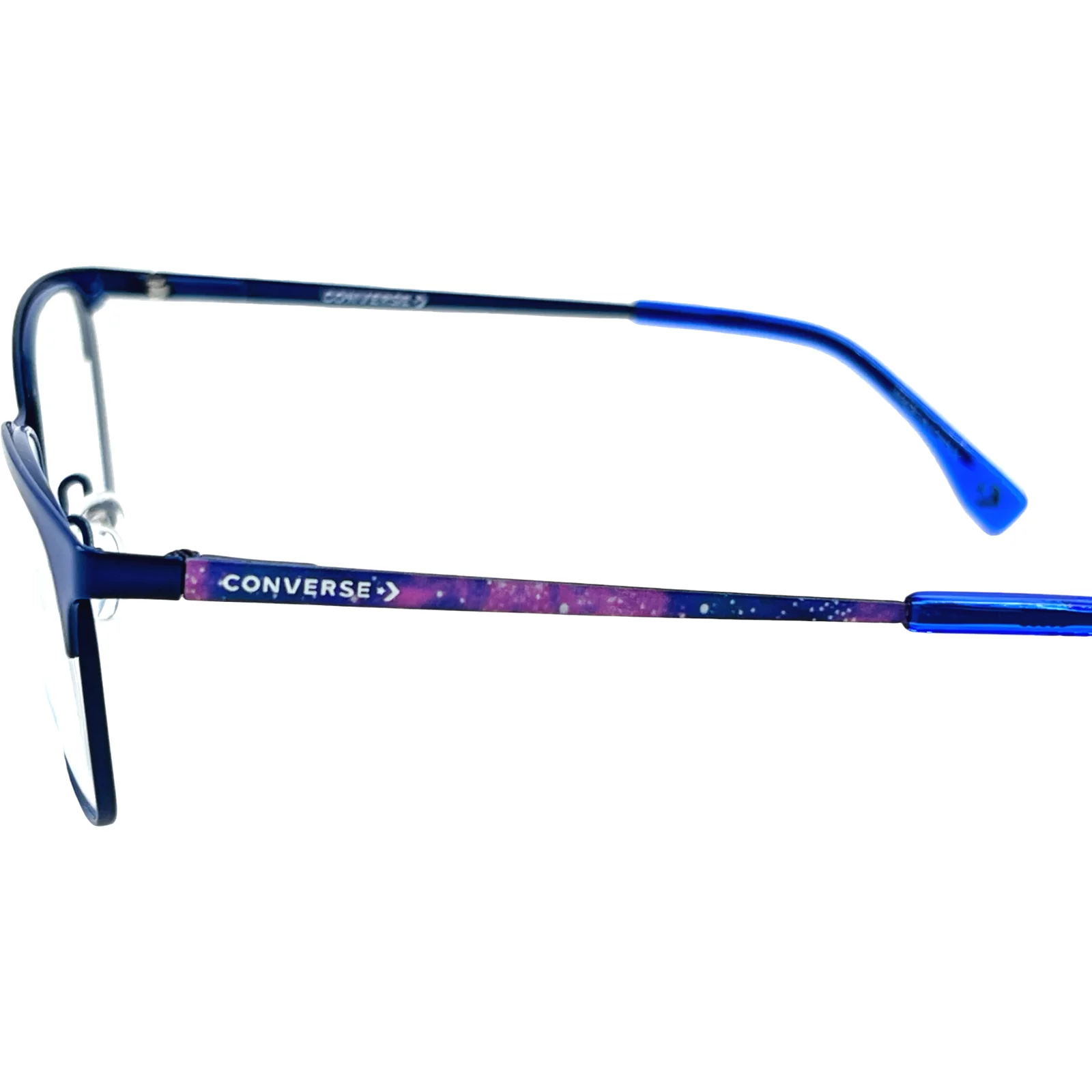 Converse VCJ008 Kids Stainless Steel Metal Eyeglass Frame -Blue 48-15 w/Case 3