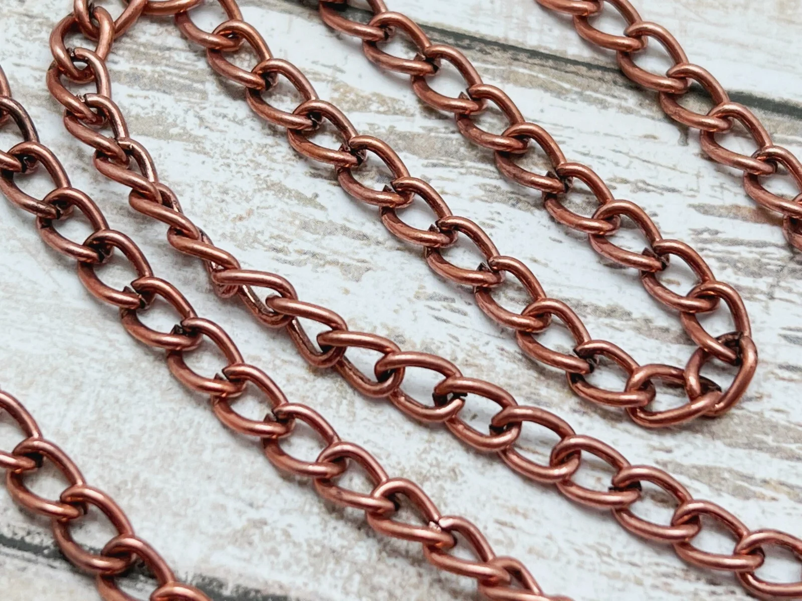 Copper Eyeglass Loop LA Necklace Reading Glasses Sunglasses Ring Holder Chain 4