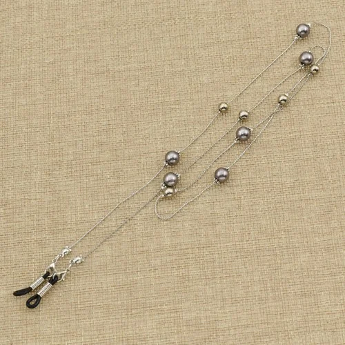 Copper Pearl Glasses Chain Skid Resistance Sunglasses Lanyard Strap Holder DIY 2
