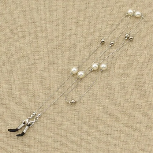 Copper Pearl Glasses Chain Skid Resistance Sunglasses Lanyard Strap Holder DIY 3