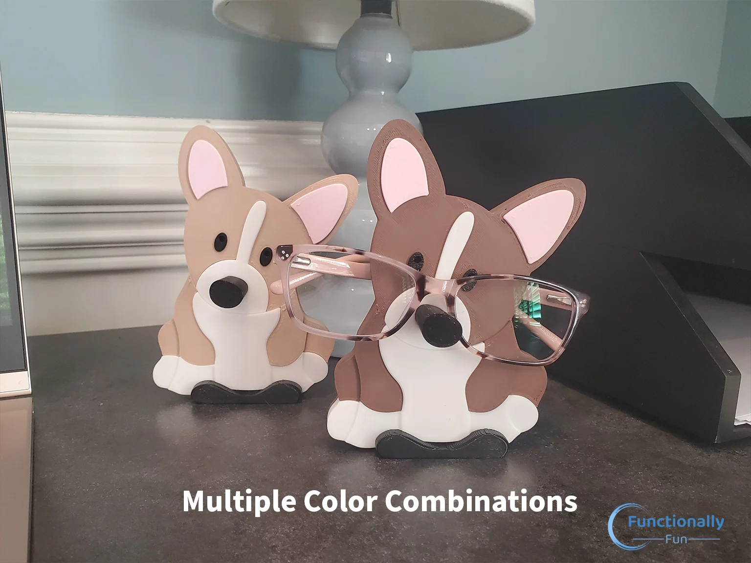 Corgi Eyeglasses Holder, Corgi Glasses Stand, Unique Christmas Gift Idea