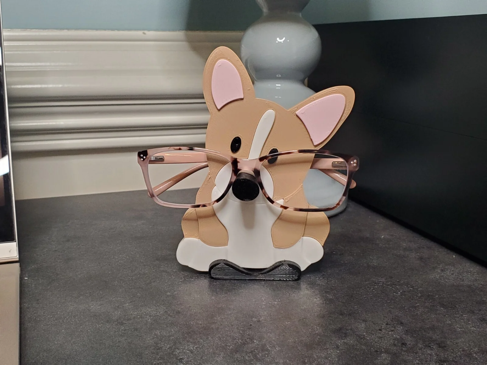 Corgi Eyeglasses Holder, Corgi Glasses Stand, Unique Christmas Gift Idea 4