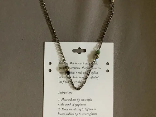 Corinne McCormack Eyeglass Chain, New 2