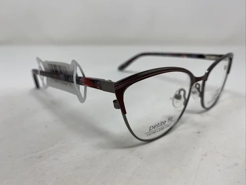 Corinne McCormack HORATIO STREET PETITE RBY 50-16-135 Ruby Eyeglasses Frame GQ41 3