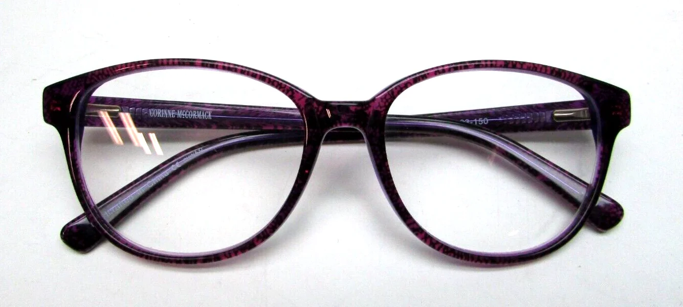 Corinne McCormack TIA +1.50 Full Rim Reading Glasses with Soft Case
