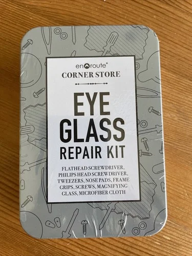 Corner Store Compact Eye Glass Repair Kit Sealed Travel Size