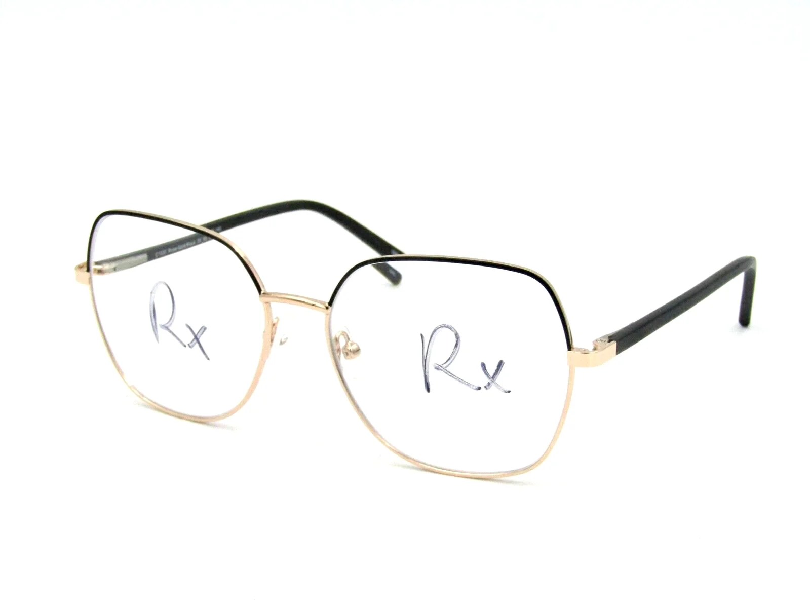 Cosmopolitan C 1030 Metal Eyeglasses Frame, Rose Gold / Black. 56-16-140 #575