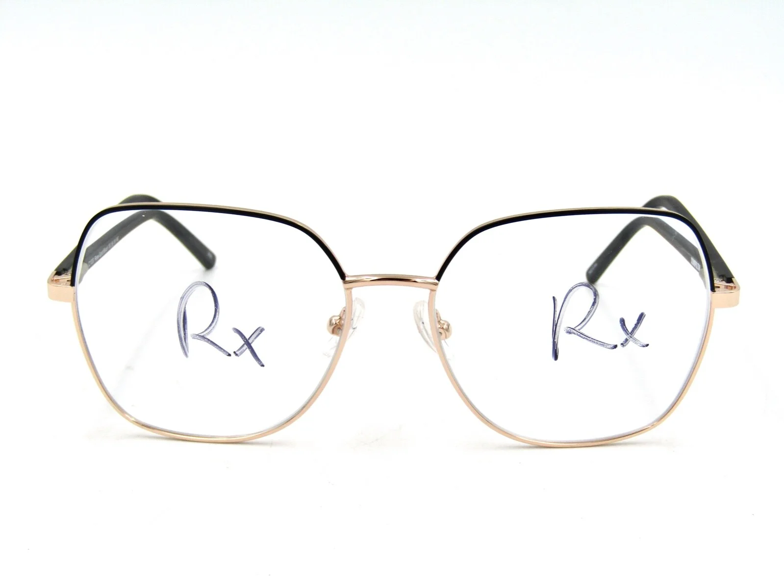 Cosmopolitan C 1030 Metal Eyeglasses Frame, Rose Gold / Black. 56-16-140 #575 2